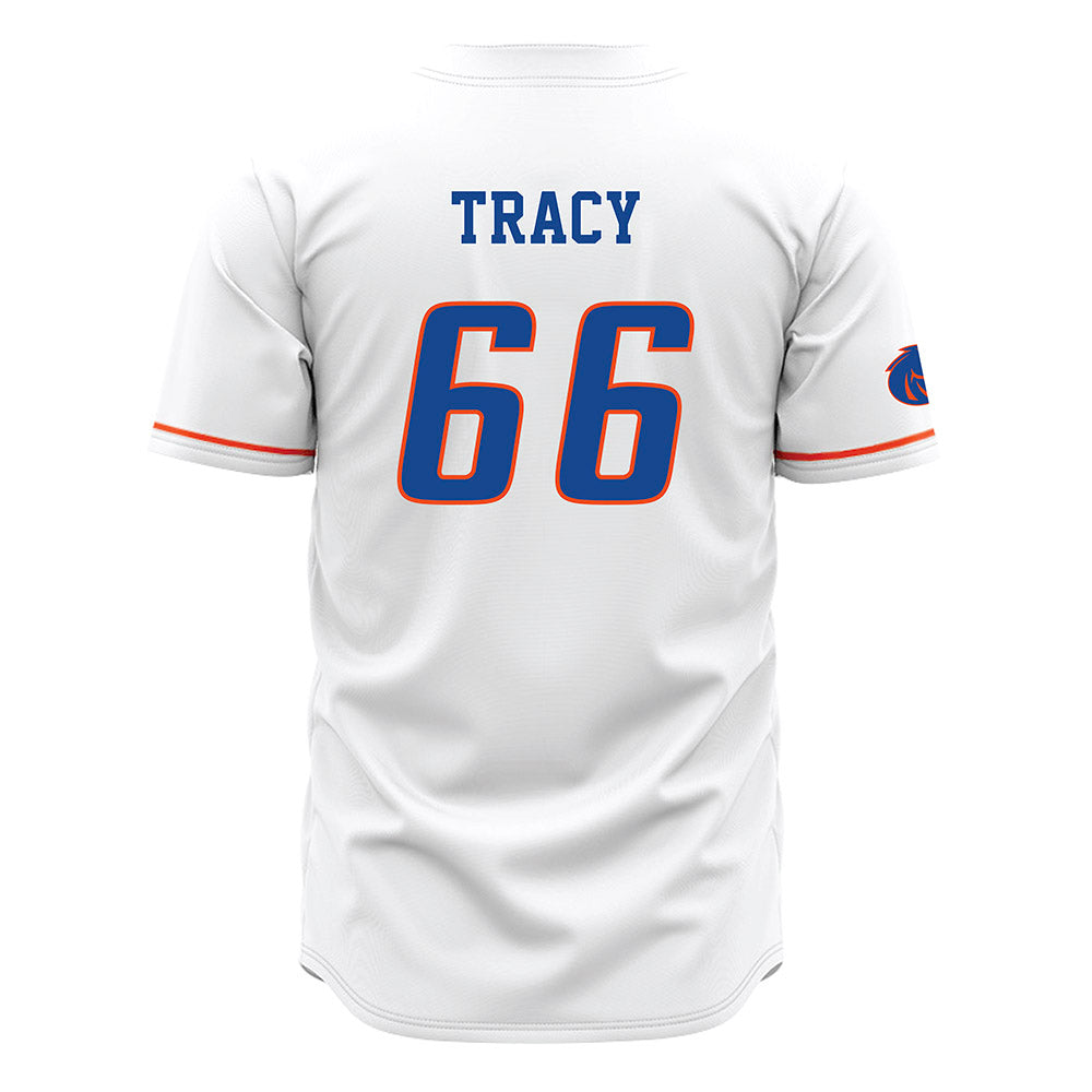 Boise State - NCAA Football : Jacob Tracy - White Jersey-1