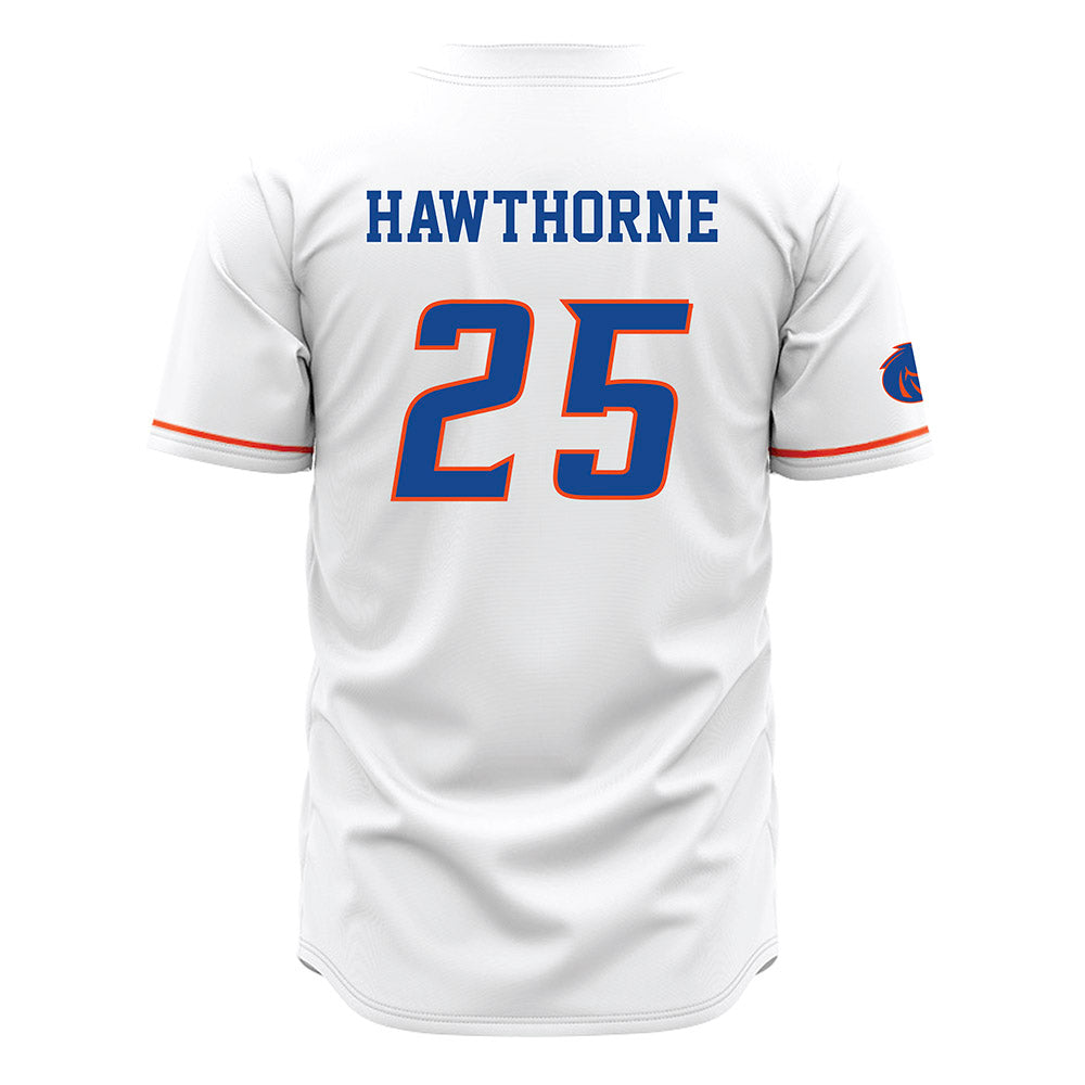 Boise State - NCAA Football : Nick Hawthorne - White Jersey