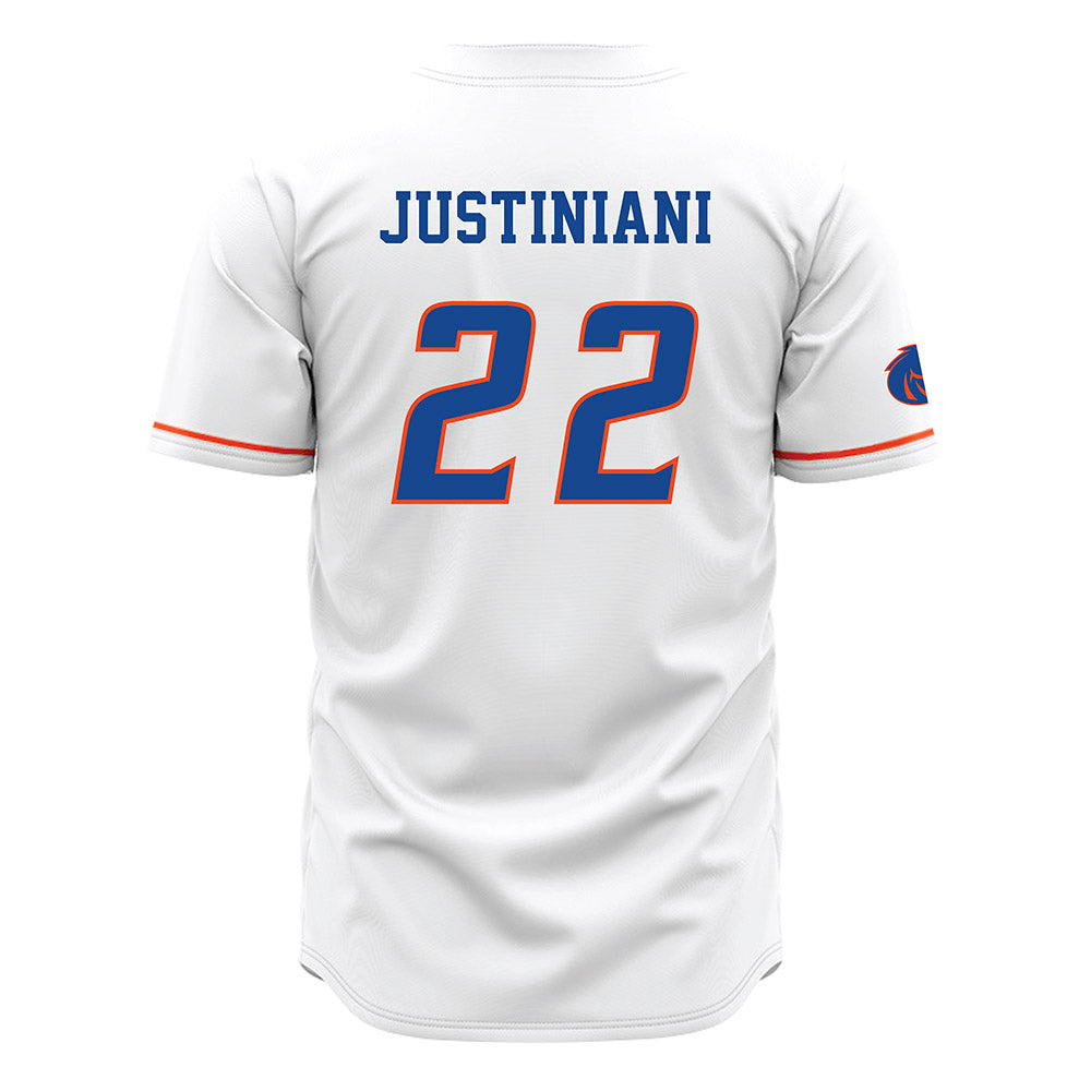 Boise State - NCAA Women's Soccer : Michaela Justiniani - White Jersey