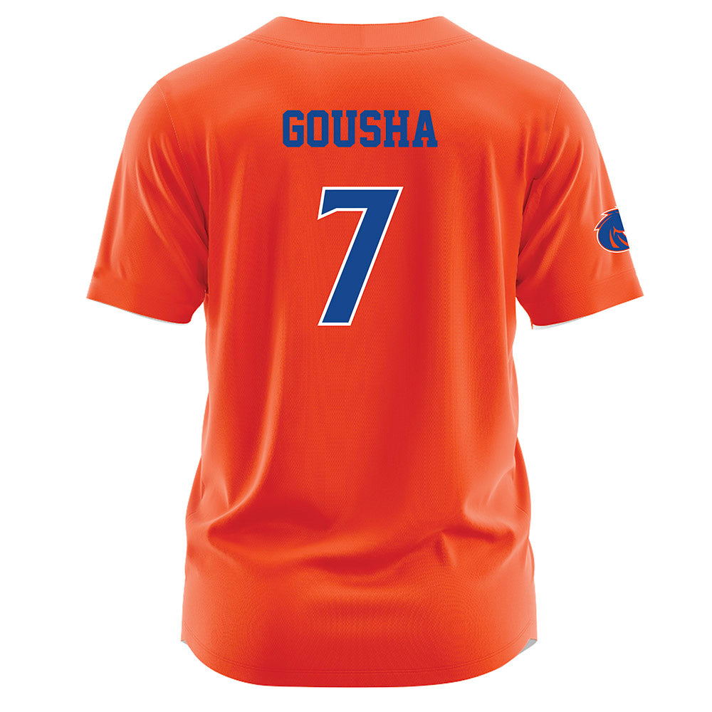 Boise State - NCAA Softball : Keely Gousha - Orange Jersey-1