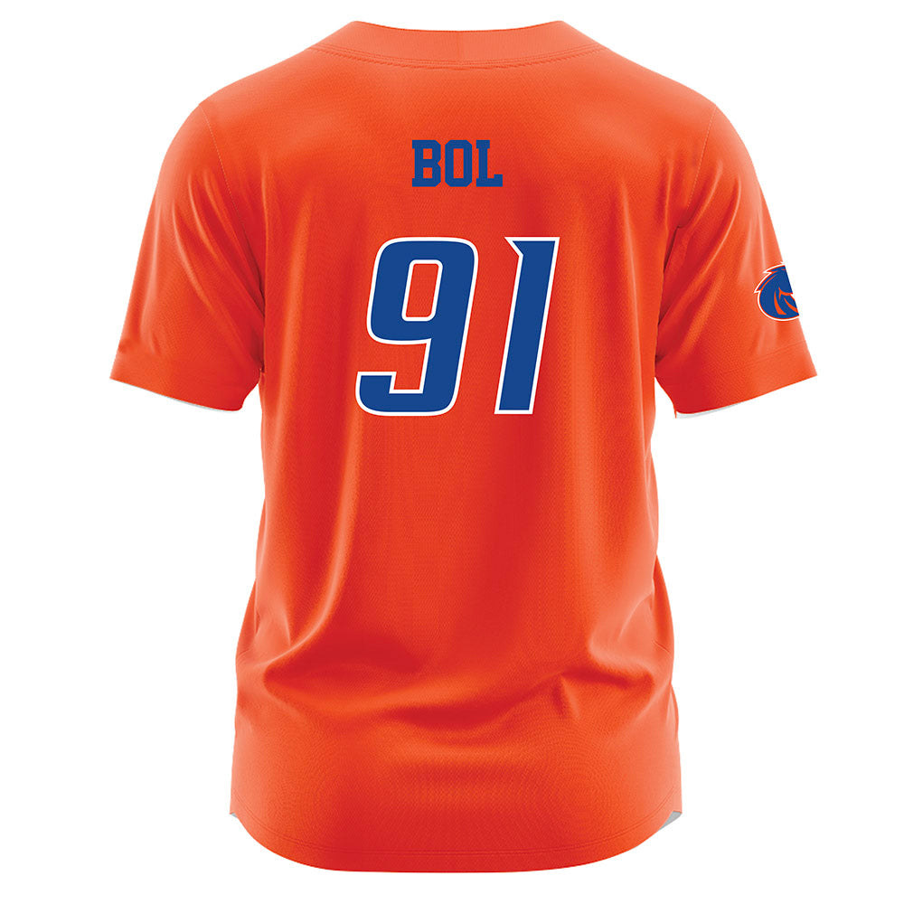 Boise State - NCAA Football : Bol Bol - Orange Jersey-1