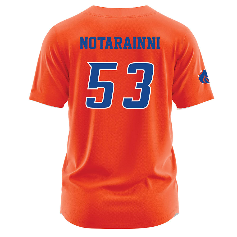 Boise State - NCAA Football : Marco Notarainni - Orange Jersey