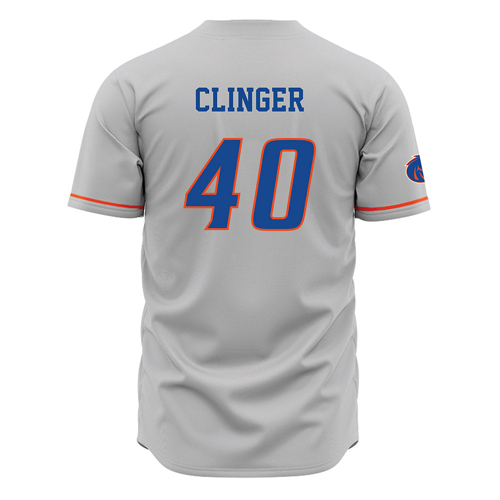 Boise State - NCAA Football : Ryker Clinger - Grey Jersey