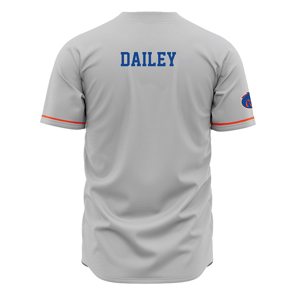 Boise State - NCAA Men's Track & Field : John Dailey - Grey Jersey-1
