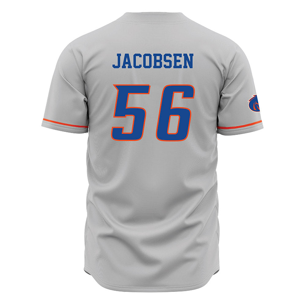 Boise State - NCAA Football : Mason Jacobsen - Grey Jersey