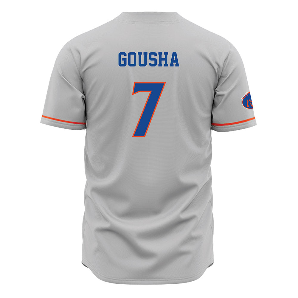 Boise State - NCAA Softball : Keely Gousha - Grey Jersey-1