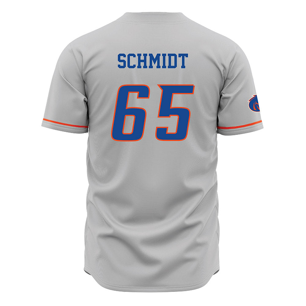 Boise State - NCAA Football : Hall Schmidt - Grey Jersey