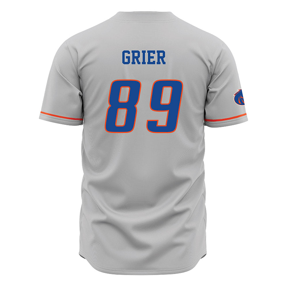 Boise State - NCAA Football : Jackson Grier - Grey Jersey