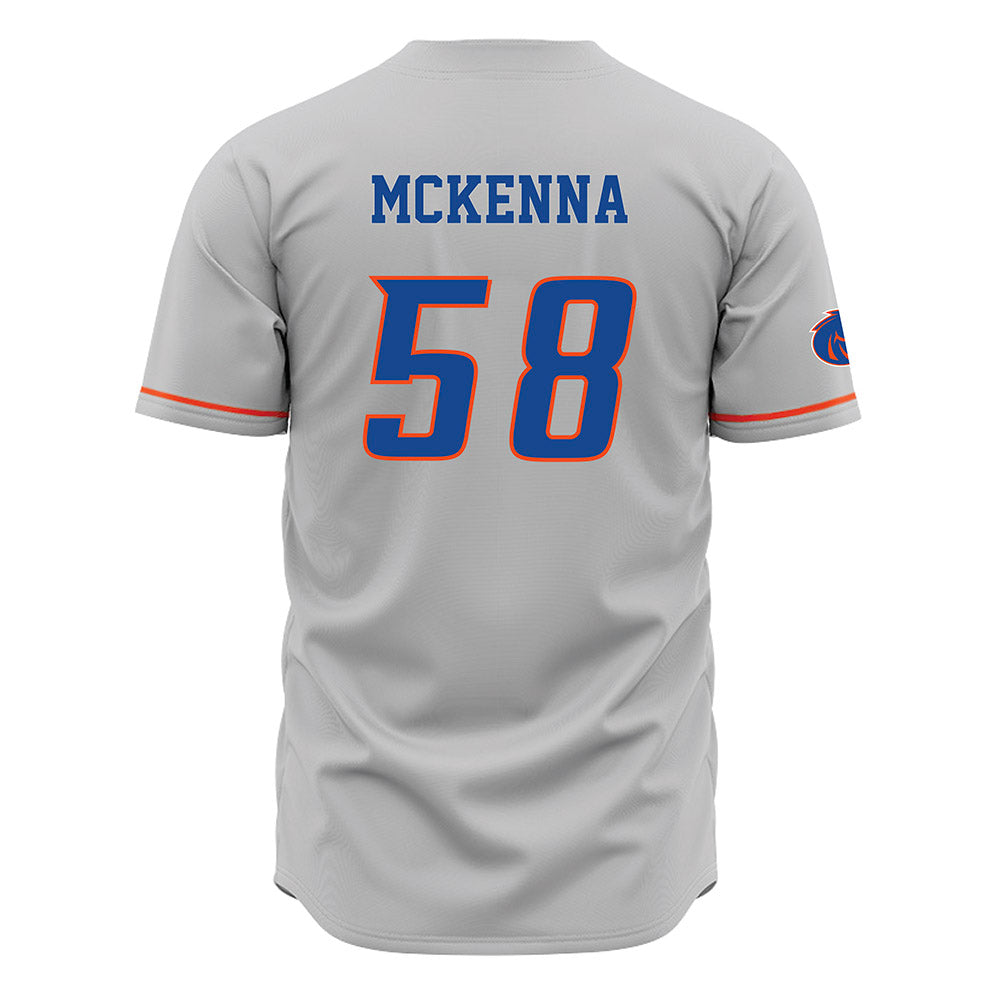 Boise State - NCAA Football : Trevor Mckenna - Grey Jersey