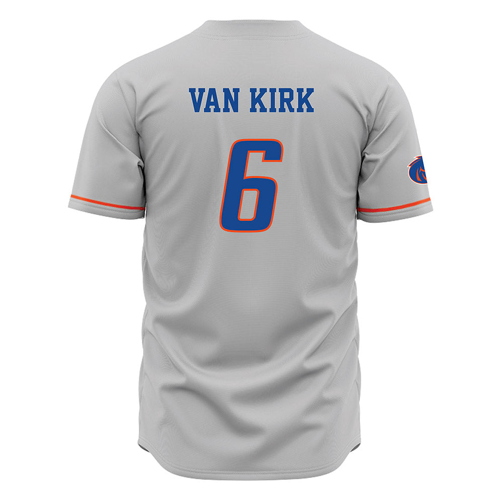 Boise State - NCAA Women's Volleyball : Katelyn Van Kirk - Grey Jersey