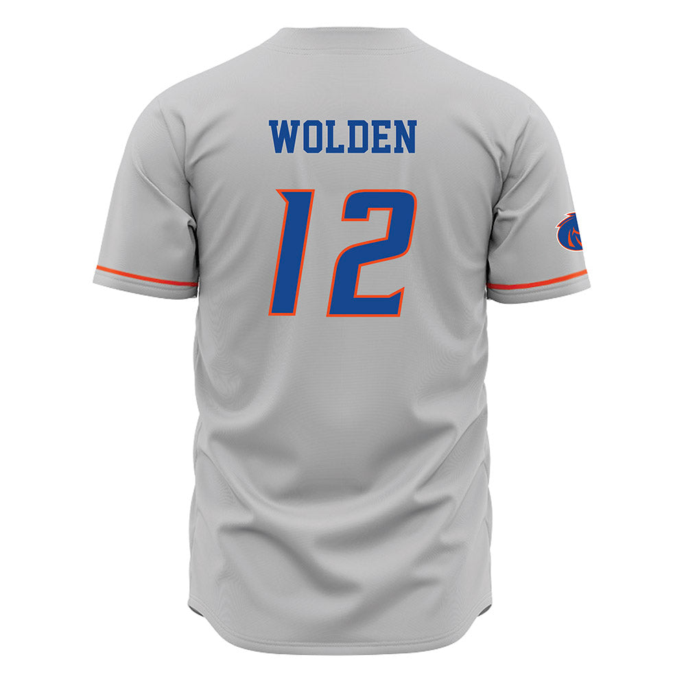 Boise State - NCAA Beach Volleyball : Addi Wolden - Grey Jersey-1
