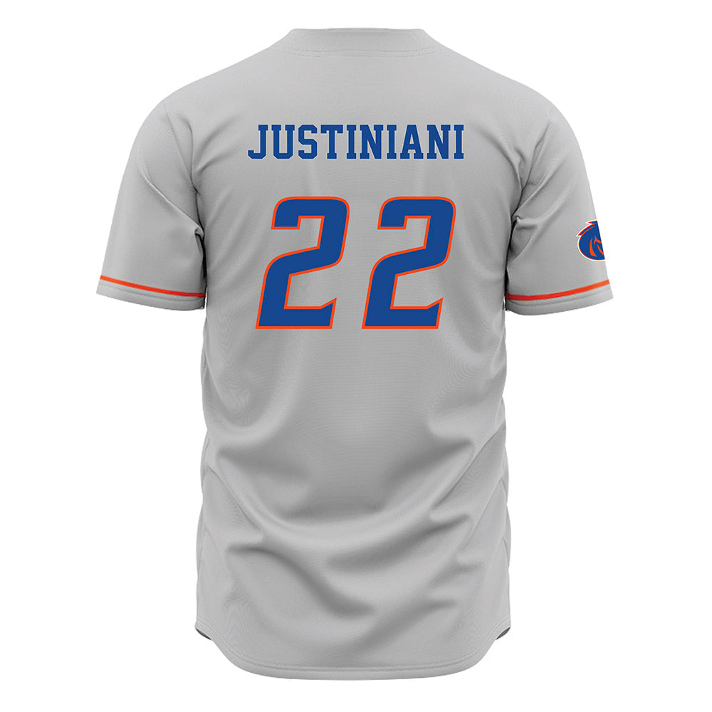 Boise State - NCAA Women's Soccer : Michaela Justiniani - Grey Jersey