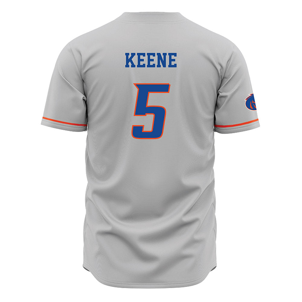Boise State - NCAA Men's Basketball : Rj Keene - Grey Jersey