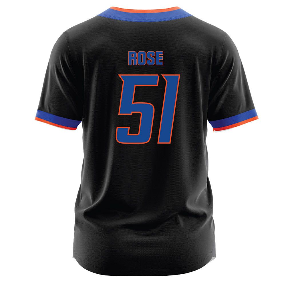 Boise State - NCAA Softball : Julianne Rose - Black Jersey-1