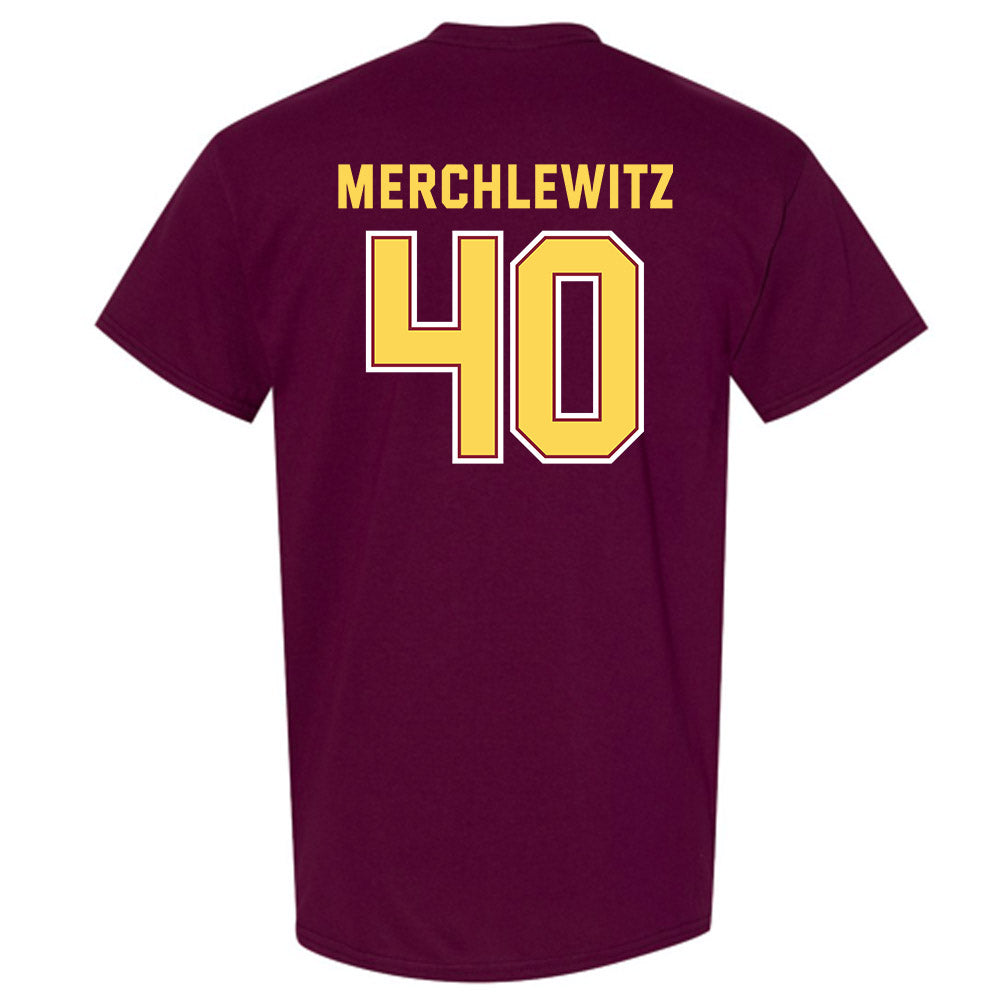 NSU - NCAA Football : Jake Merchlewitz - Sports Shersey T-Shirt-1