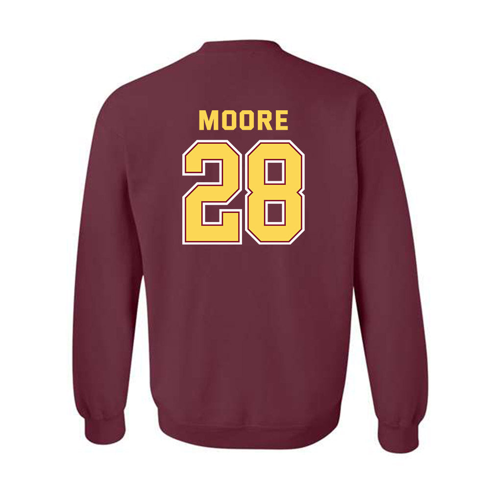 NSU - NCAA Football : Antonio Moore - Sports Shersey Crewneck Sweatshirt-1