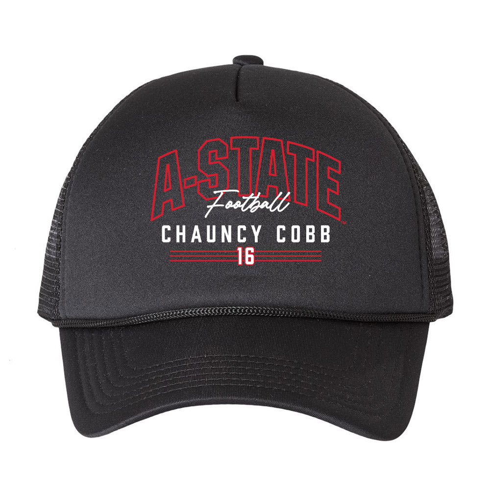 Arkansas State - NCAA Football : Chauncy Cobb - Trucker Hat