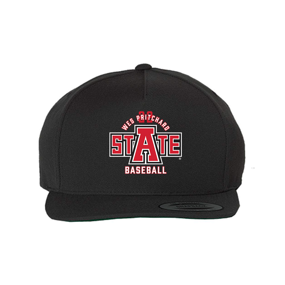 Arkansas State - NCAA Baseball : Wes Pritchard - Snapback Hat-0