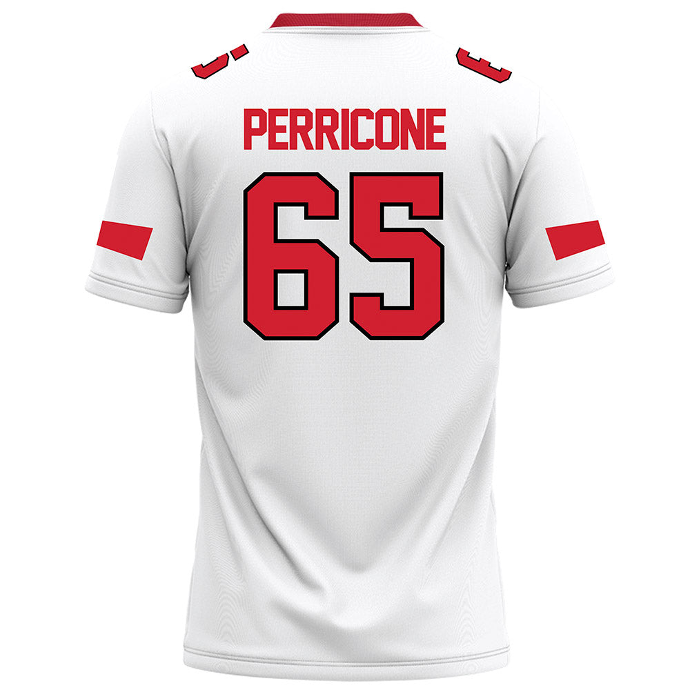 Marist - NCAA Football : Dominic Perricone - White Football Jersey-1