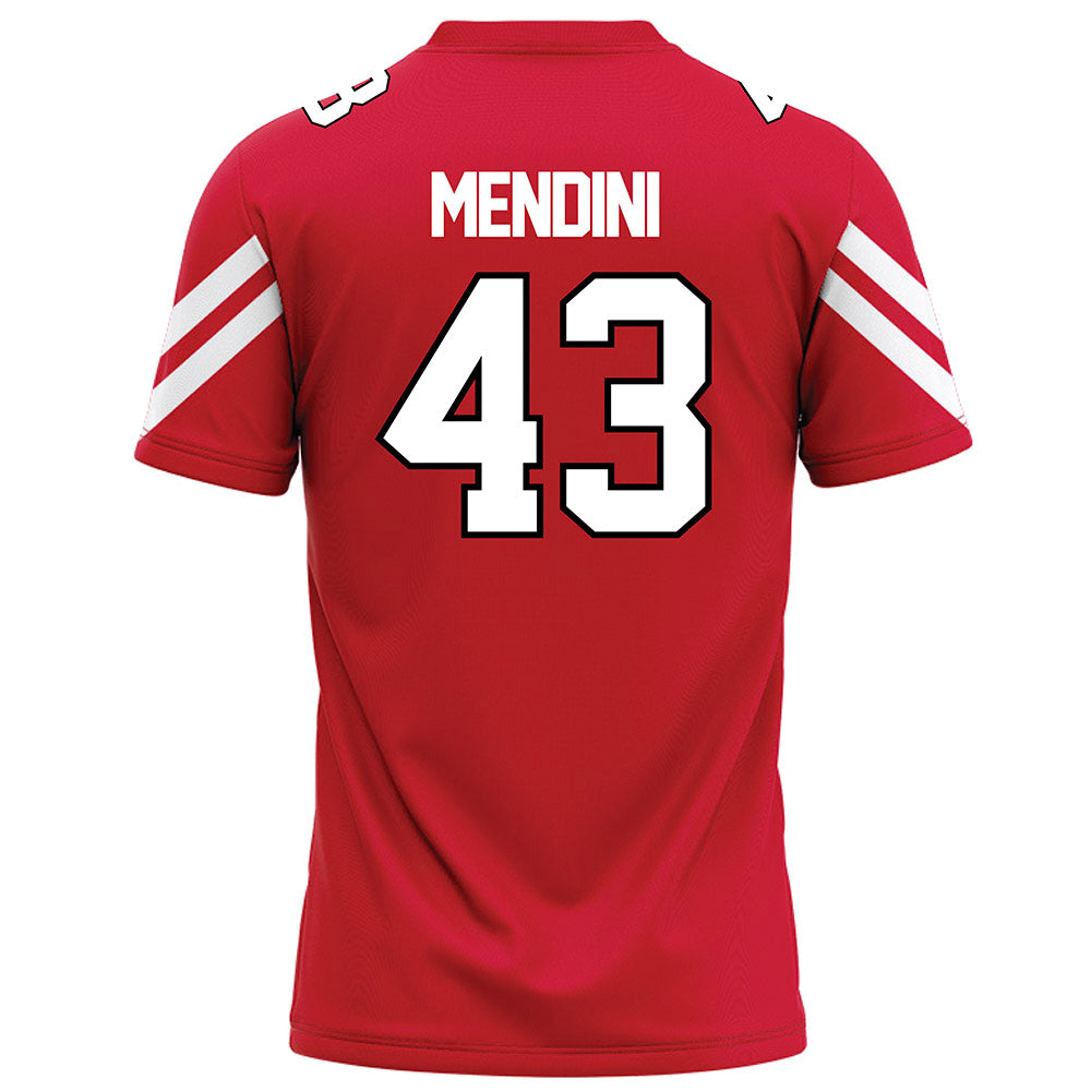 Marist - NCAA Football : Connor Mendini - Red Football Jersey-1