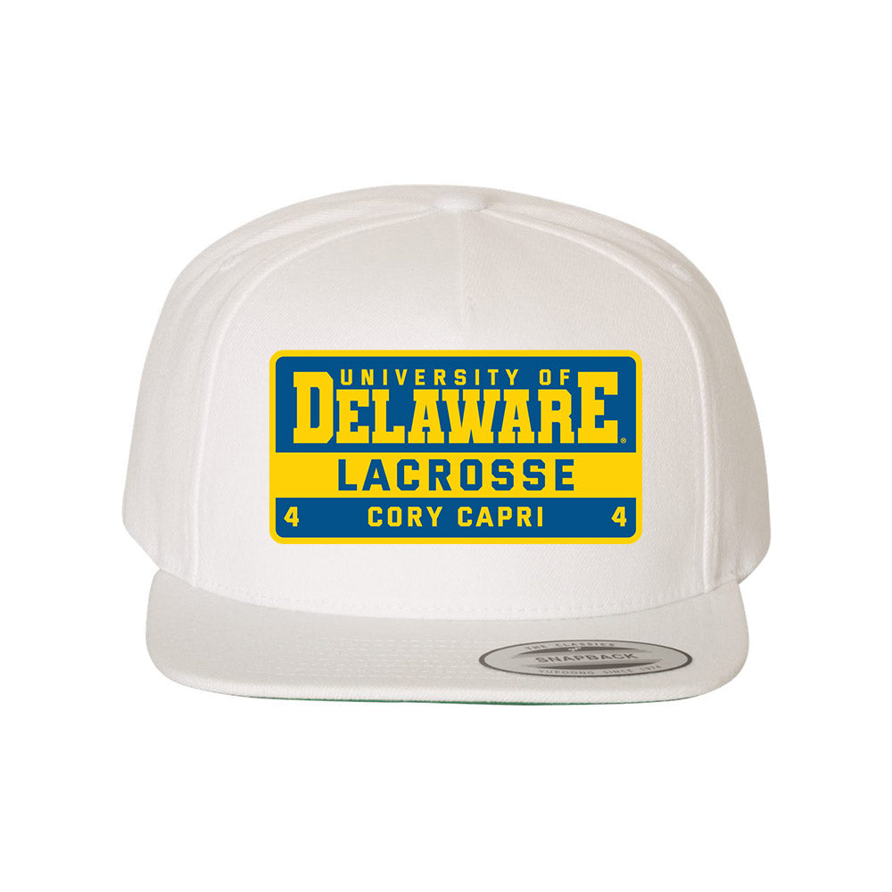 Delaware - NCAA Men's Lacrosse : Cory Capri - Snapback Hat-0