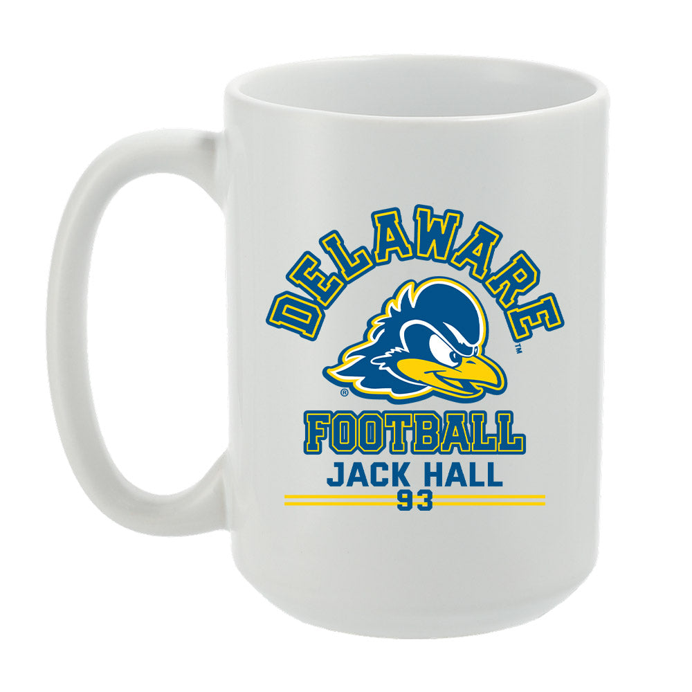 Delaware - NCAA Football : Jack Hall - Coffee Mug