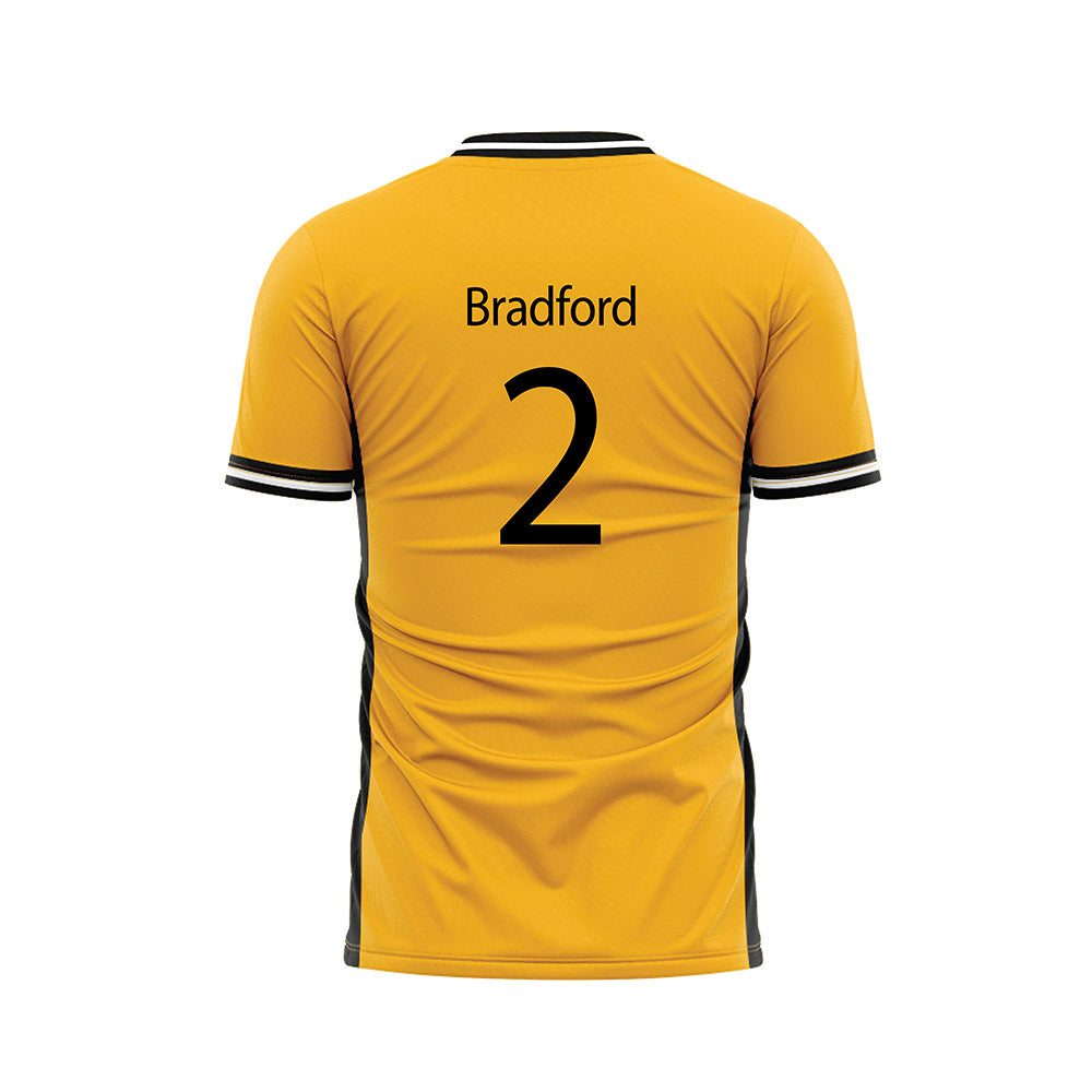 Kennesaw - NCAA Women's Soccer : Ava Bradford - Gold Soccer Jersey-1