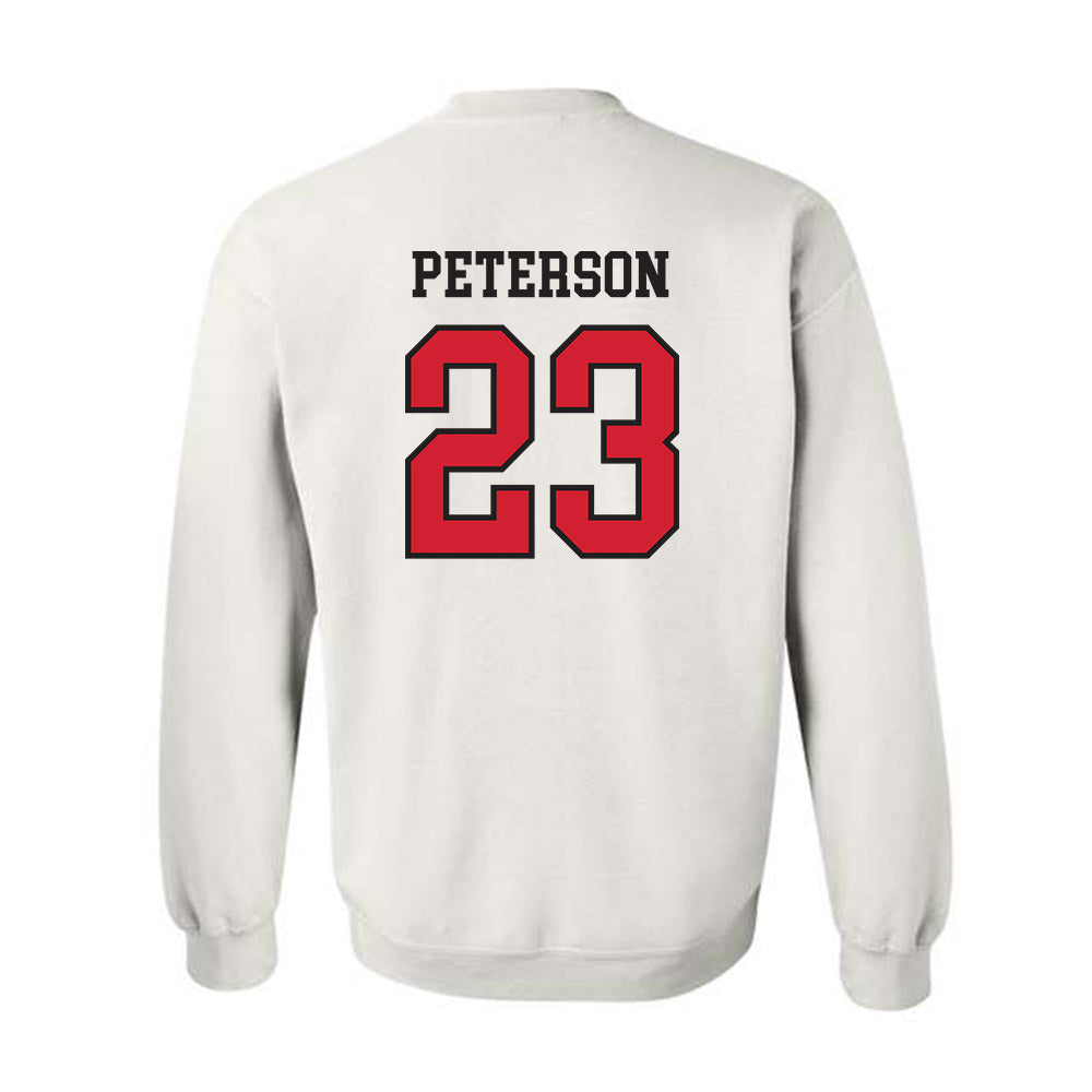 Arkansas State - NCAA Baseball : Sam Peterson - Sports Shersey Crewneck Sweatshirt-3
