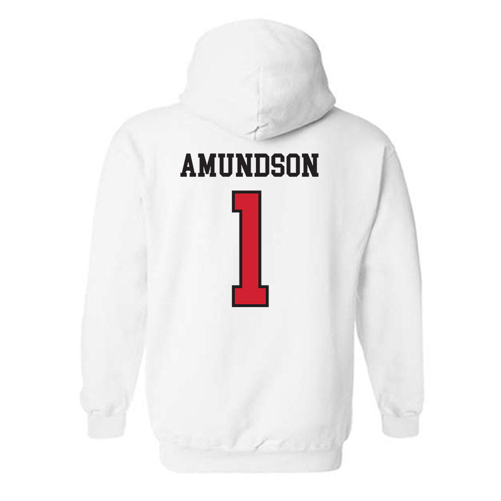 Arkansas State - NCAA Baseball : Kaden Amundson - Sports Shersey Hooded Sweatshirt