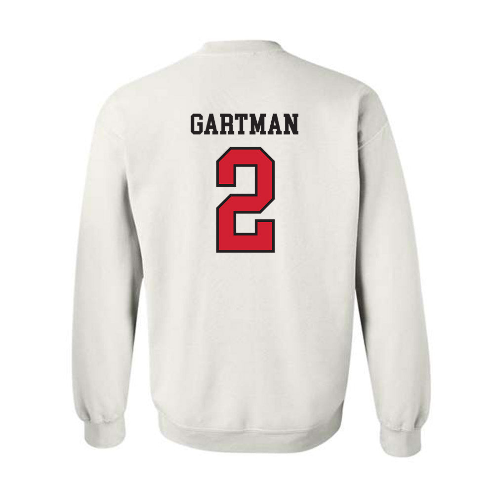 Arkansas State - NCAA Baseball : Drew Gartman - Sports Shersey Crewneck Sweatshirt-3