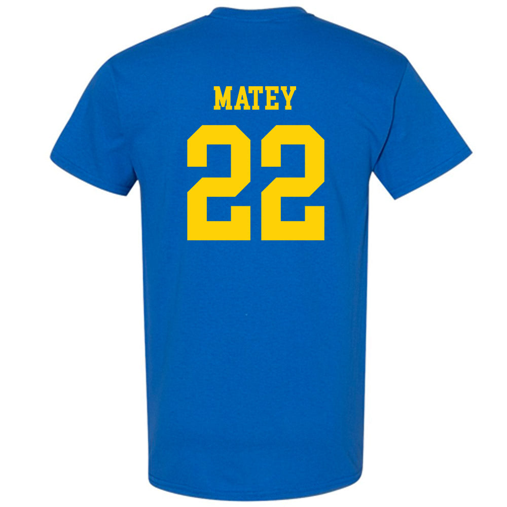 Delaware - NCAA Women's Lacrosse : Mary Matey - Fashion Shersey T-Shirt-1