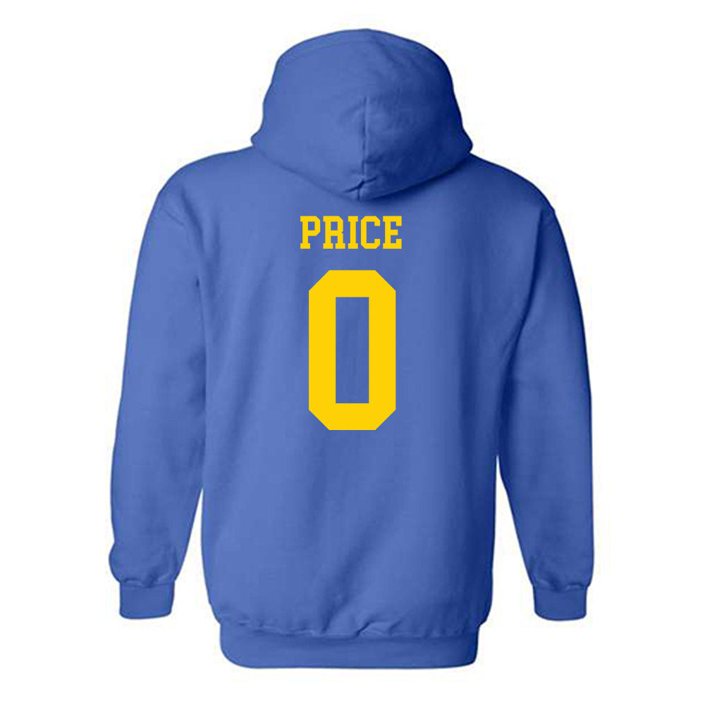 Delaware - NCAA Football : Qyaeir Price - Fashion Shersey Hooded Sweatshirt-1