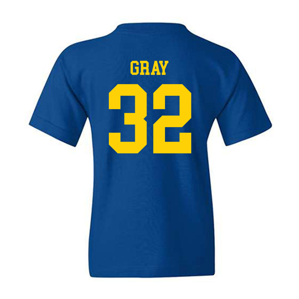Delaware - NCAA Women's Volleyball : Jayda Gray - Fashion Shersey Youth T-Shirt-1