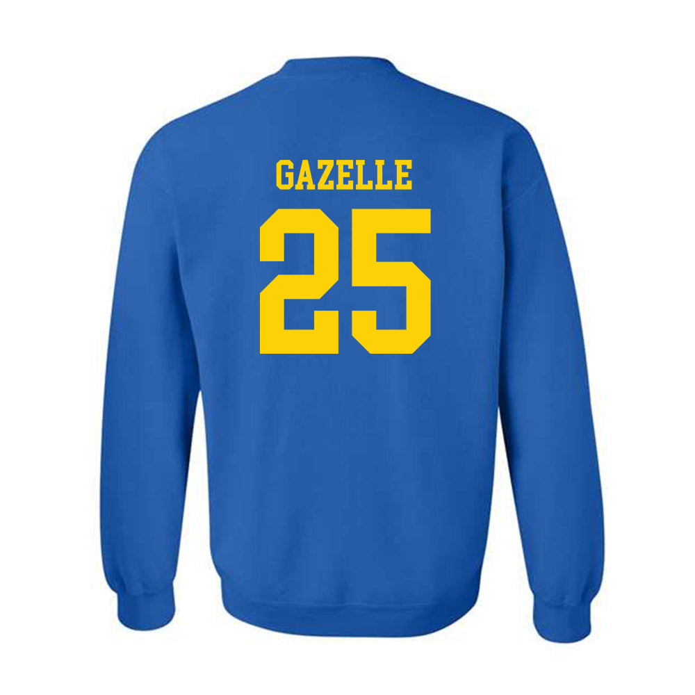 Delaware - NCAA Women's Lacrosse : Amanda Gazelle - Fashion Shersey Crewneck Sweatshirt-1