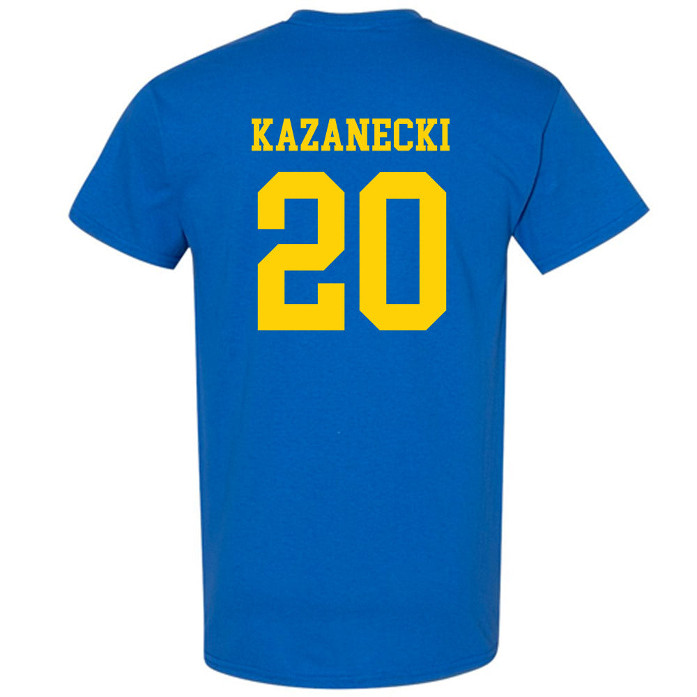 Delaware - NCAA Men's Basketball : Alex Kazanecki - Fashion Shersey T-Shirt-1