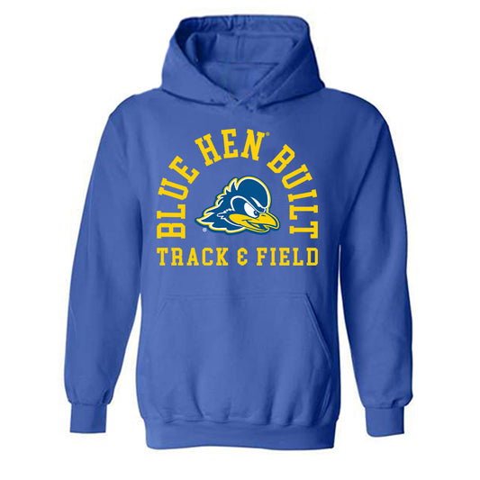 Delaware - NCAA Women's Track & Field : Amber Cray - Fashion Shersey Hooded Sweatshirt