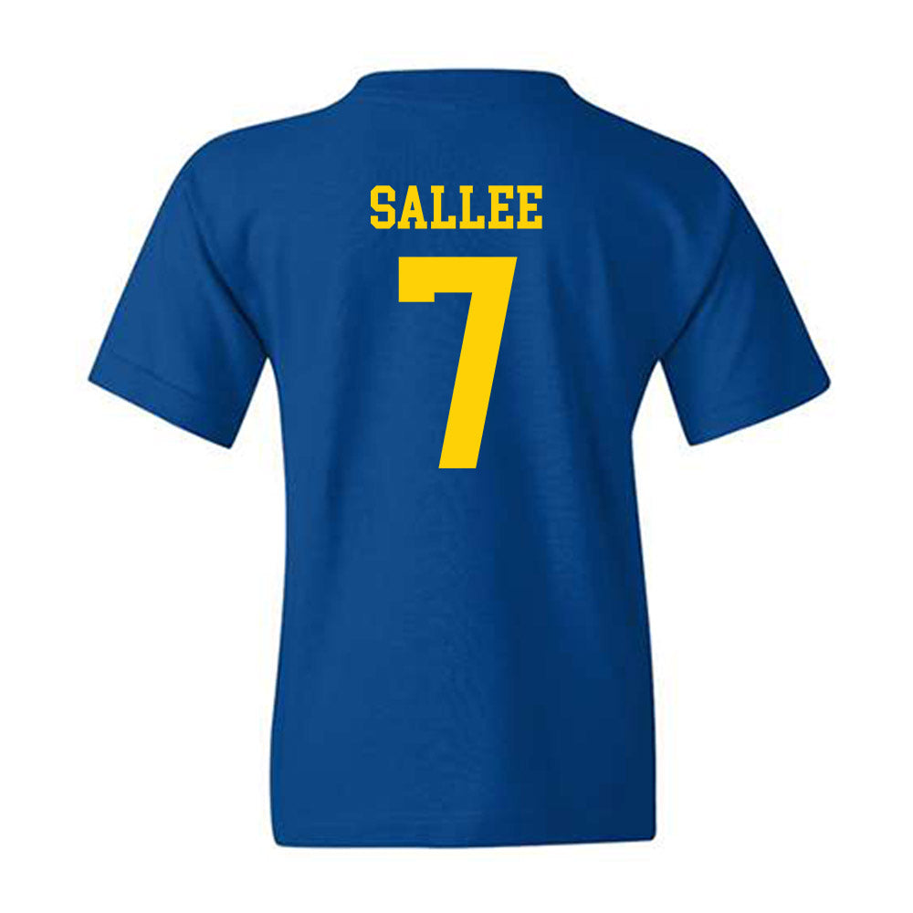 Delaware - NCAA Women's Soccer : Ava Sallee - Fashion Shersey Youth T-Shirt-1