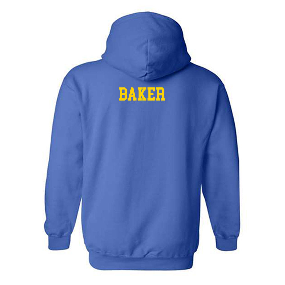 Delaware - NCAA Women's Field Hockey : Lainey Baker - Fashion Shersey Hooded Sweatshirt-1