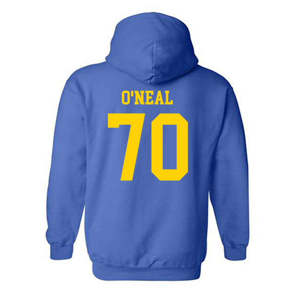 Delaware - NCAA Football : Anwar O'neal - Fashion Shersey Hooded Sweatshirt