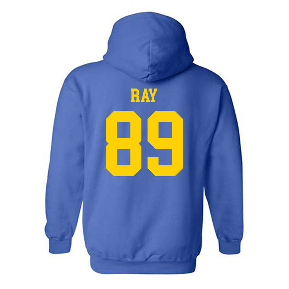 Delaware - NCAA Football : Nate Ray - Fashion Shersey Hooded Sweatshirt