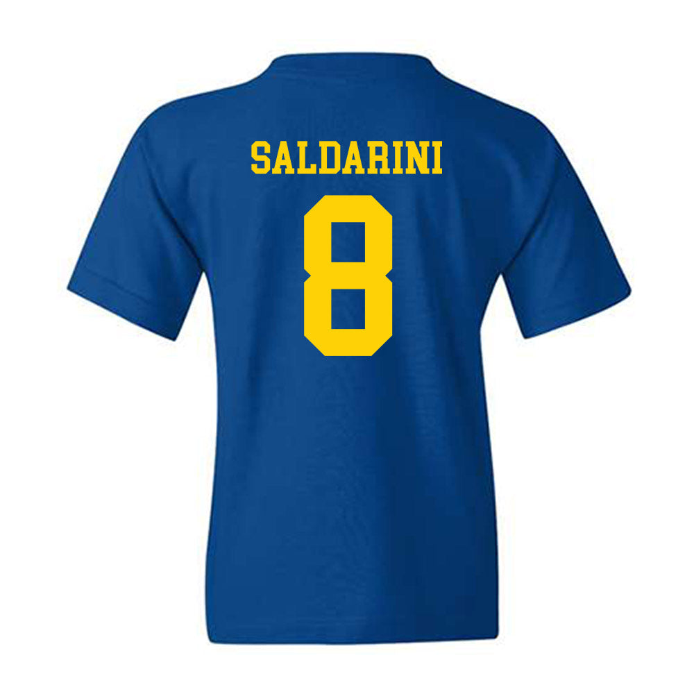 Delaware - NCAA Women's Soccer : Cassie Saldarini - Fashion Shersey Youth T-Shirt-1