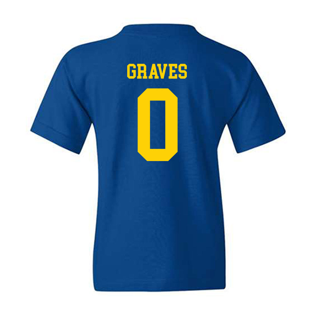Delaware - NCAA Football : Bryson Graves - Fashion Shersey Youth T-Shirt-1