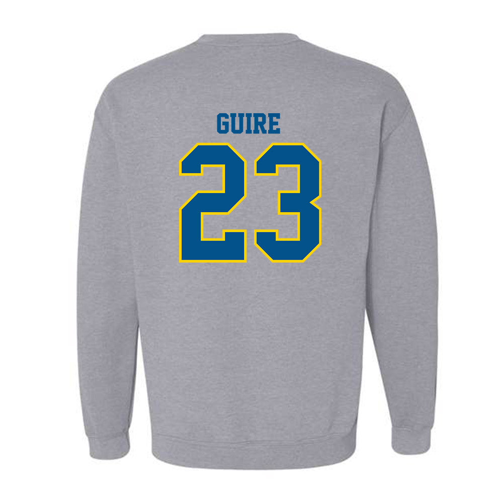 Delaware - NCAA Baseball : Luke Guire - Sports Shersey Crewneck Sweatshirt-1