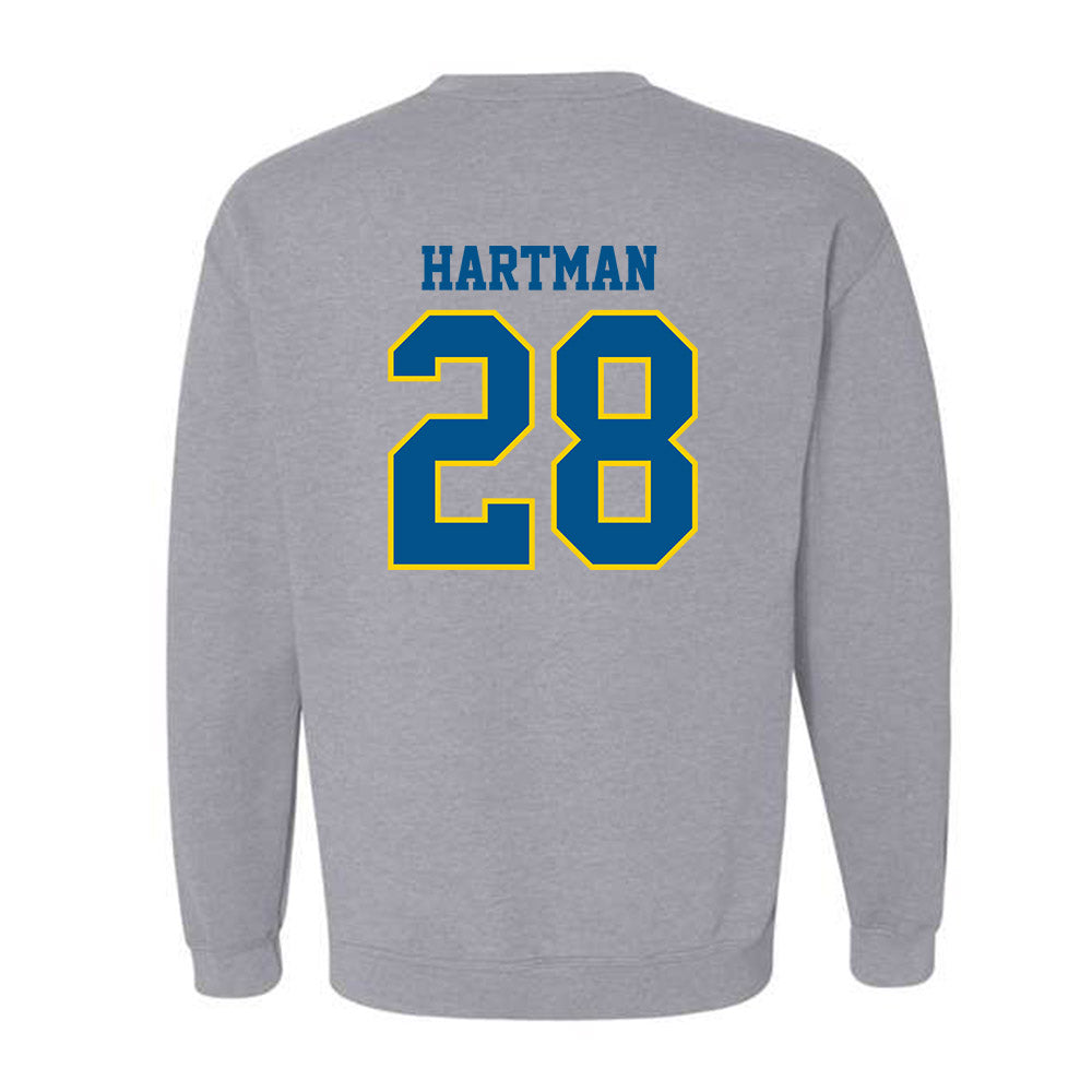 Delaware - NCAA Baseball : Tim Hartman - Sports Shersey Crewneck Sweatshirt-1