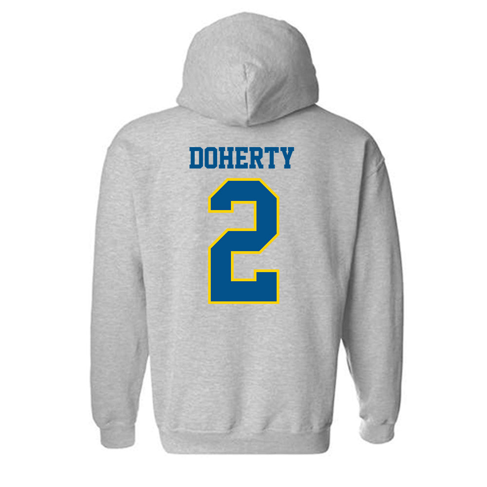 Delaware - NCAA Baseball : Connor Doherty - Sports Shersey Hooded Sweatshirt-1