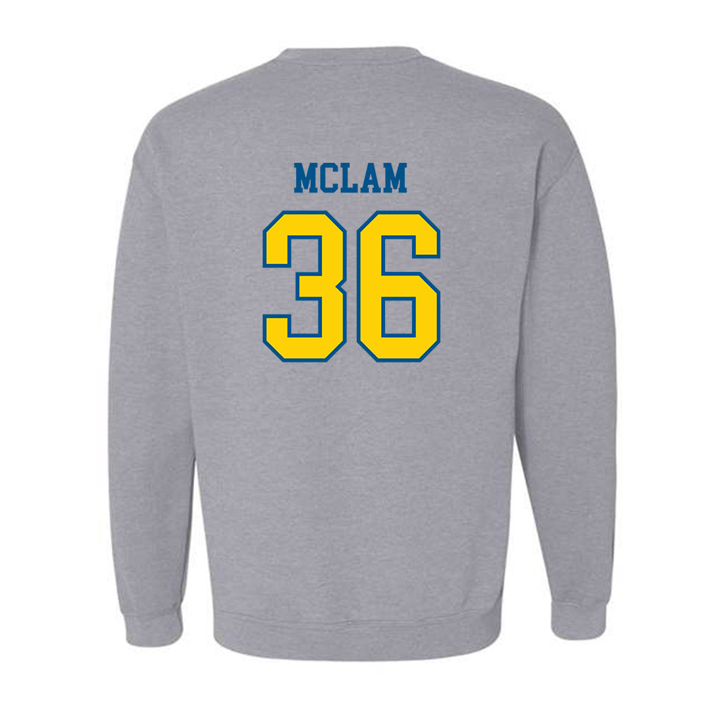Delaware - NCAA Women's Lacrosse : Emma McLam - Sports Shersey Crewneck Sweatshirt-1