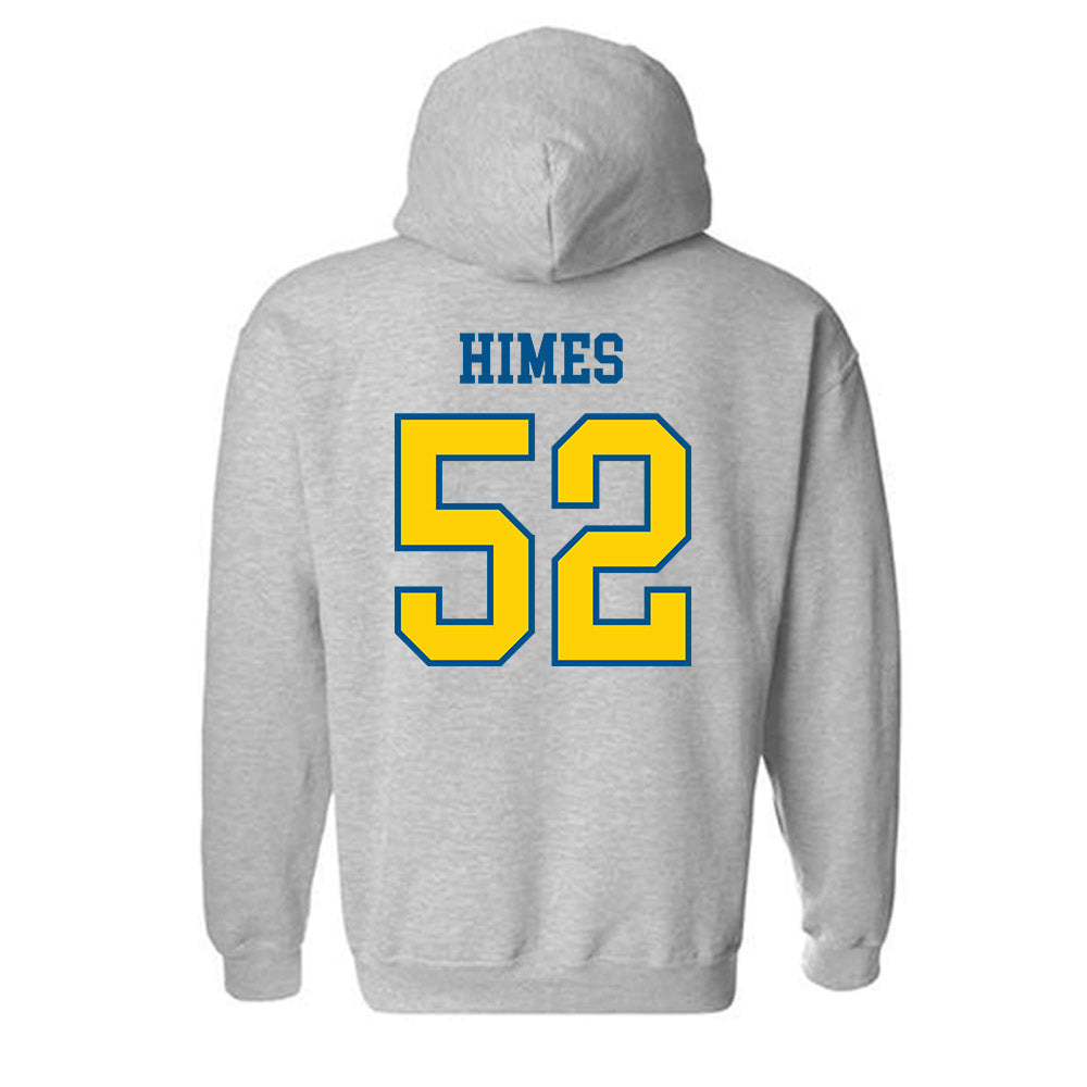 Delaware - NCAA Men's Lacrosse : Aidan Himes - Sports Shersey Hooded Sweatshirt-1