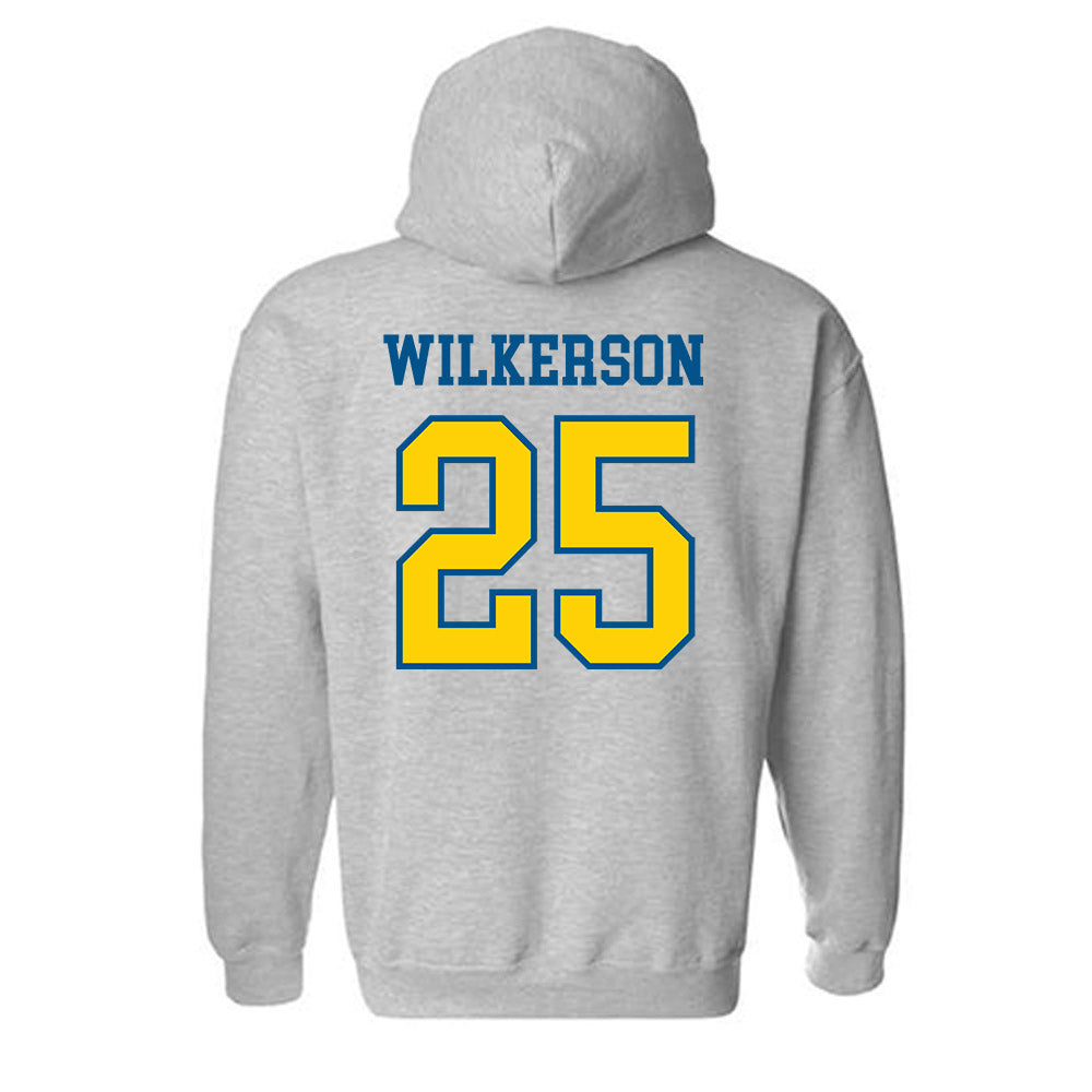 Delaware - NCAA Softball : Kylie Wilkerson - Sports Shersey Hooded Sweatshirt-1