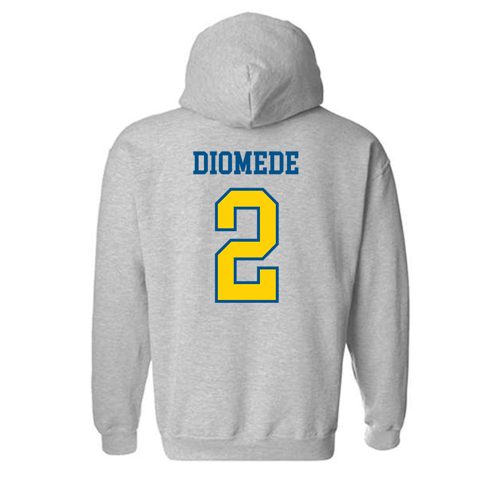 Delaware - NCAA Softball : Veronica Diomede - Hooded Sweatshirt Sports Shersey