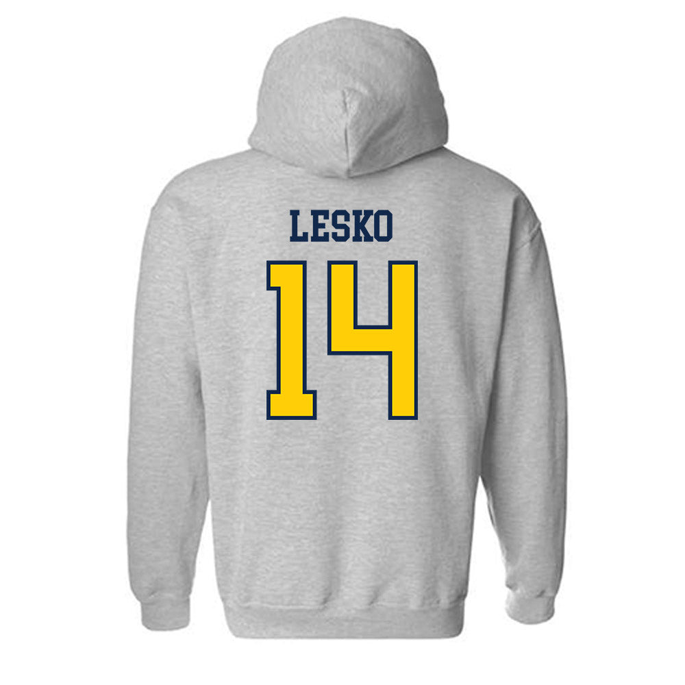 UCSD - NCAA Softball : Chloe Lesko - Sports Shersey Hooded Sweatshirt-1